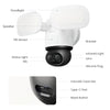 Reolink F850W Trackflex Flutlicht-WLAN-Überwachungskamera (weiß, 4k, WLAN)