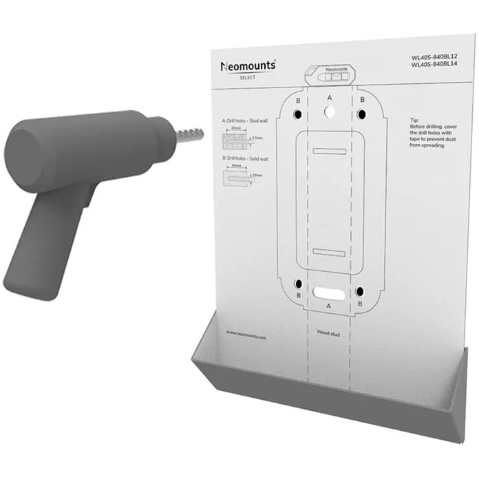 Neomounts von Newstar Select WL40S-840BL12 TV-Wandstonde