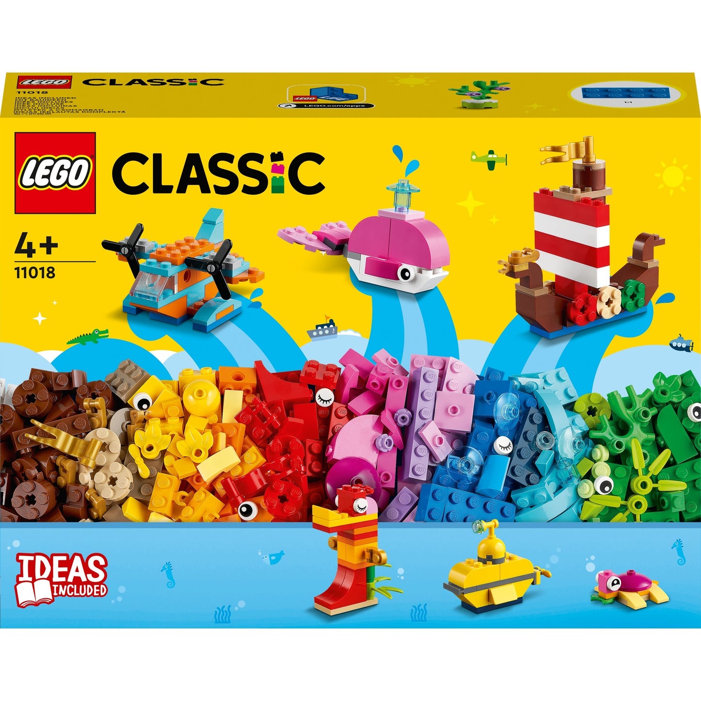 LEGO LEGO 11018 Kreatives Meeres Vergnügen