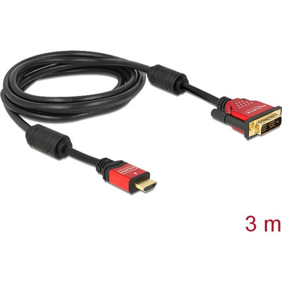 Delock Hochgeschwindigkeit HDMI HDMI A MALE> DVI MALE