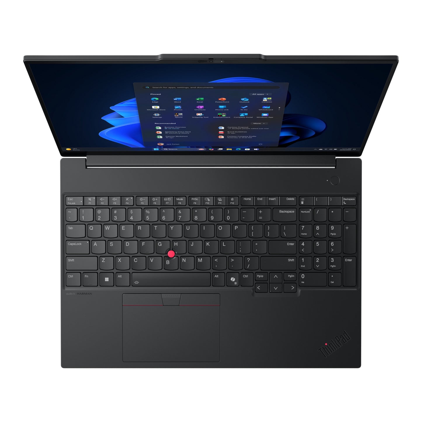 Lenovo Thinkpad E16 Gen 3 AMD (21st005xmh) 16 Laptop (schwarz | Ryzen 7 250 | Radeon 780m | 32 GB | 1 TB SSD)