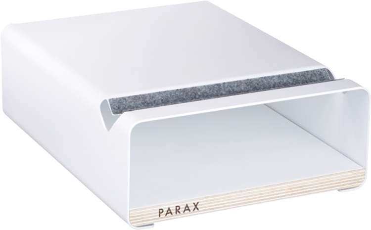 Parax S-Rack Fahrradwandhalterung – weiß weiß