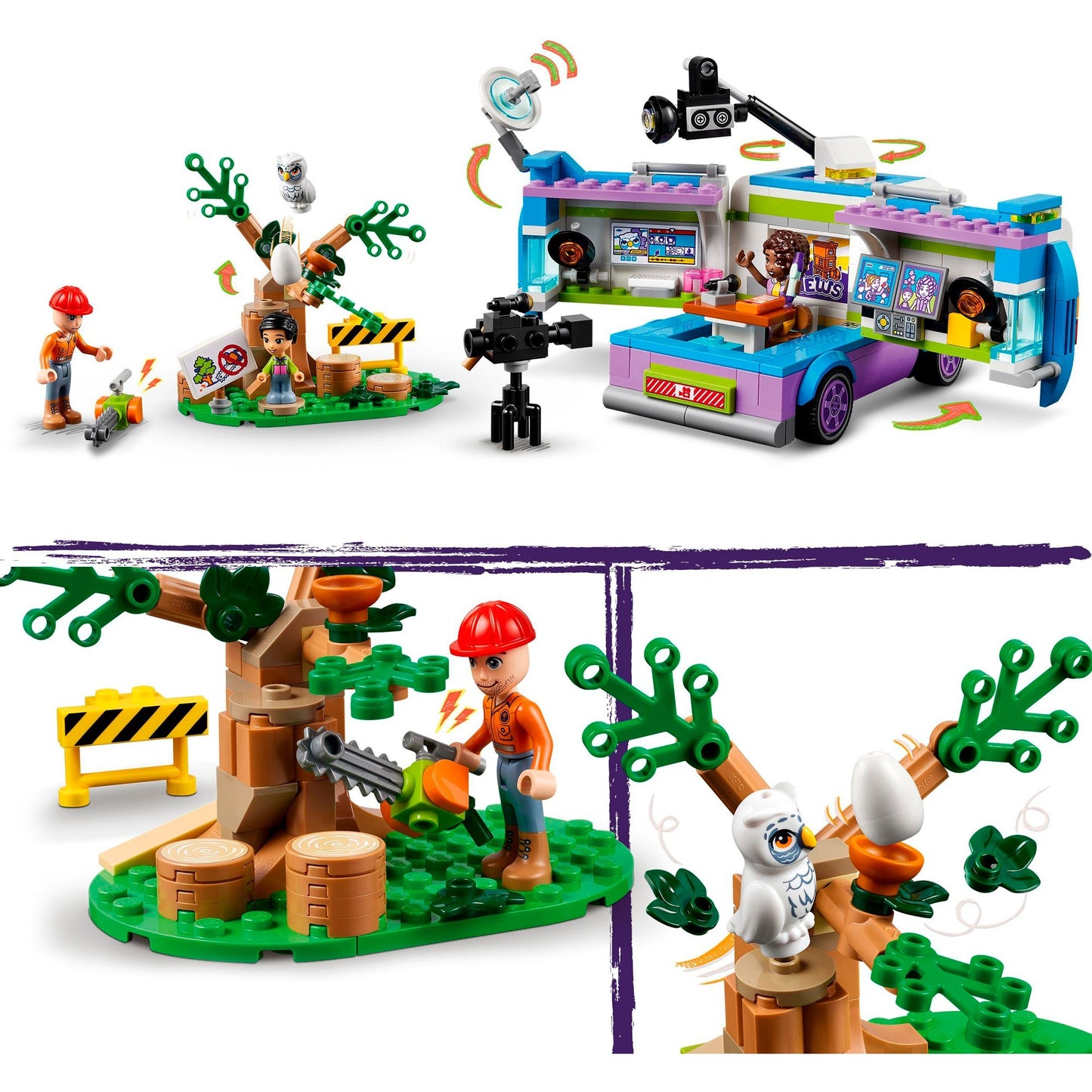 Lego Lego Freunde 41749 Nachrichtenbus