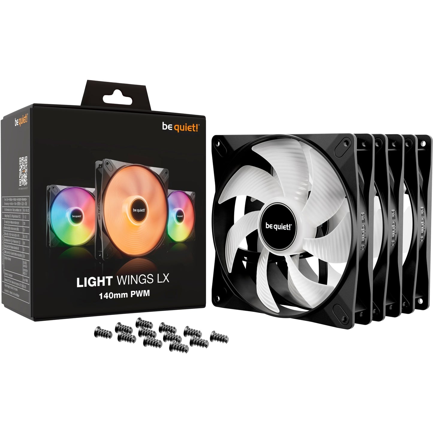 Ruhig sein! Leichte LX 140 mm PWM Triple Pack