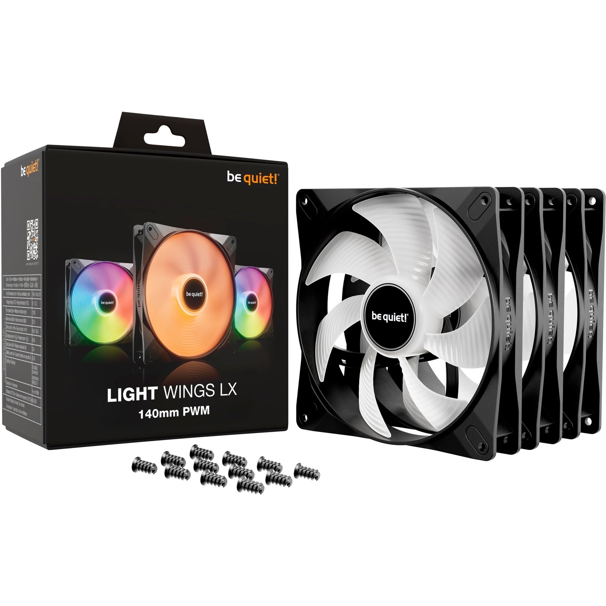 Ruhig sein! Leichte LX 140 mm PWM Triple Pack