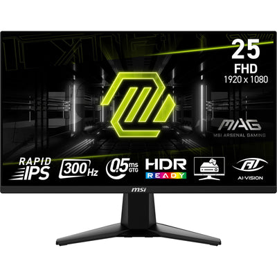 Msi Mag 255xf 24,5 Gaming-Monitor (schwarz, 2x HDMI, Display-Port, 300 Hz)