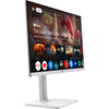 MSI Modern MD272UPSW 27 4K UHD Monitor (Weiß, HDMI, DisplayPort, 2x USB-A, USB-C, Wi-Fi 5, BT, RJ-45)