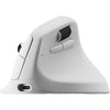 Keychron m5 kabellose ergonomische Maus (weiß, 100 bis 30.000 dpi, 8000 Hz, 2,4 GHz Bluetooth USB)