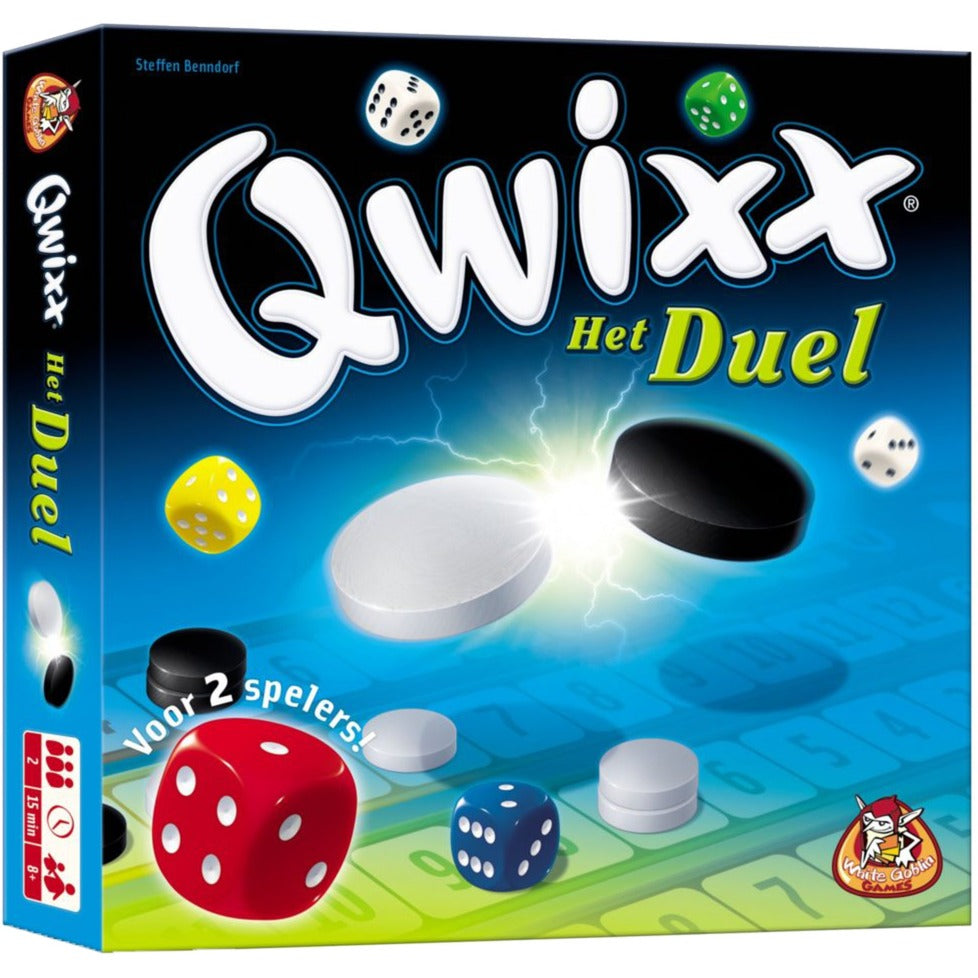 Weiße Goblin -Spiele Qwixx das Duell