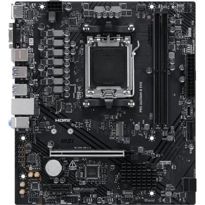 MSI Pro A620AM-B EVO Sockel AM5 Mainboard (RAID, 2,5GB-LAN, Sound, µATX)