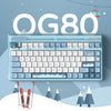 Iqunix og80 wintertide drahtlose mechanische Tastatur
