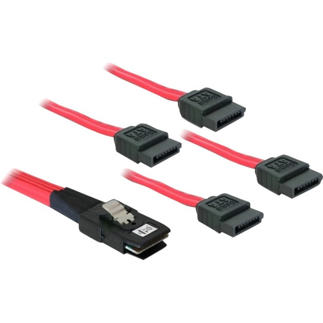 Delock Mini SAS 36-Pin-Männchen> 4x SATA 7-pin