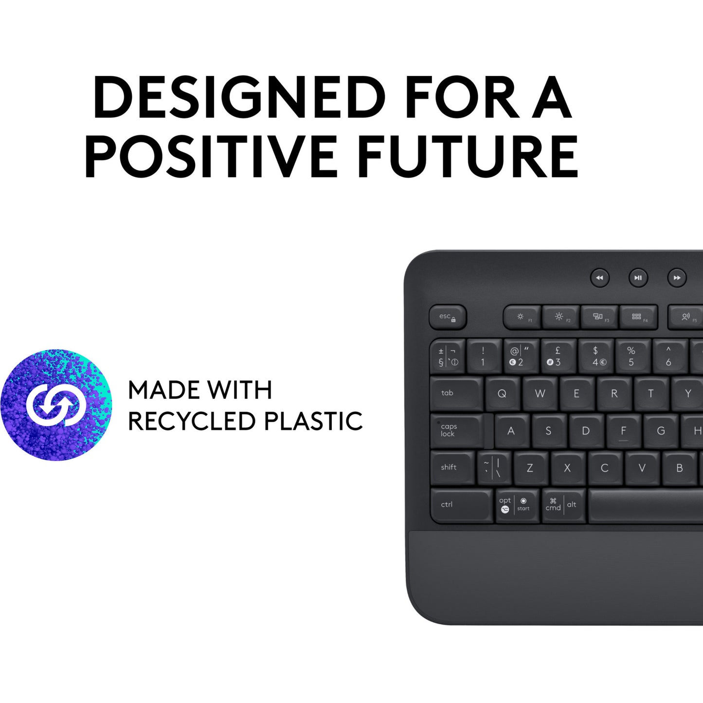 Logitech Signature K650 Kabellose Komfort-Tastatur