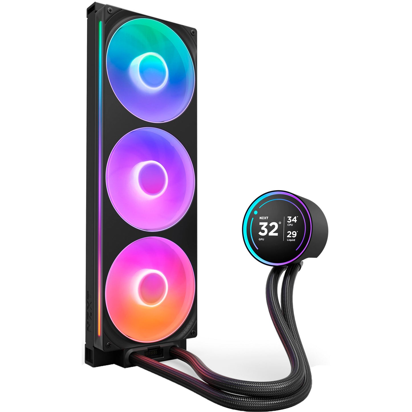 NZXT Kraken Elite 420 RGB Wasserkühlung (Schwarz)