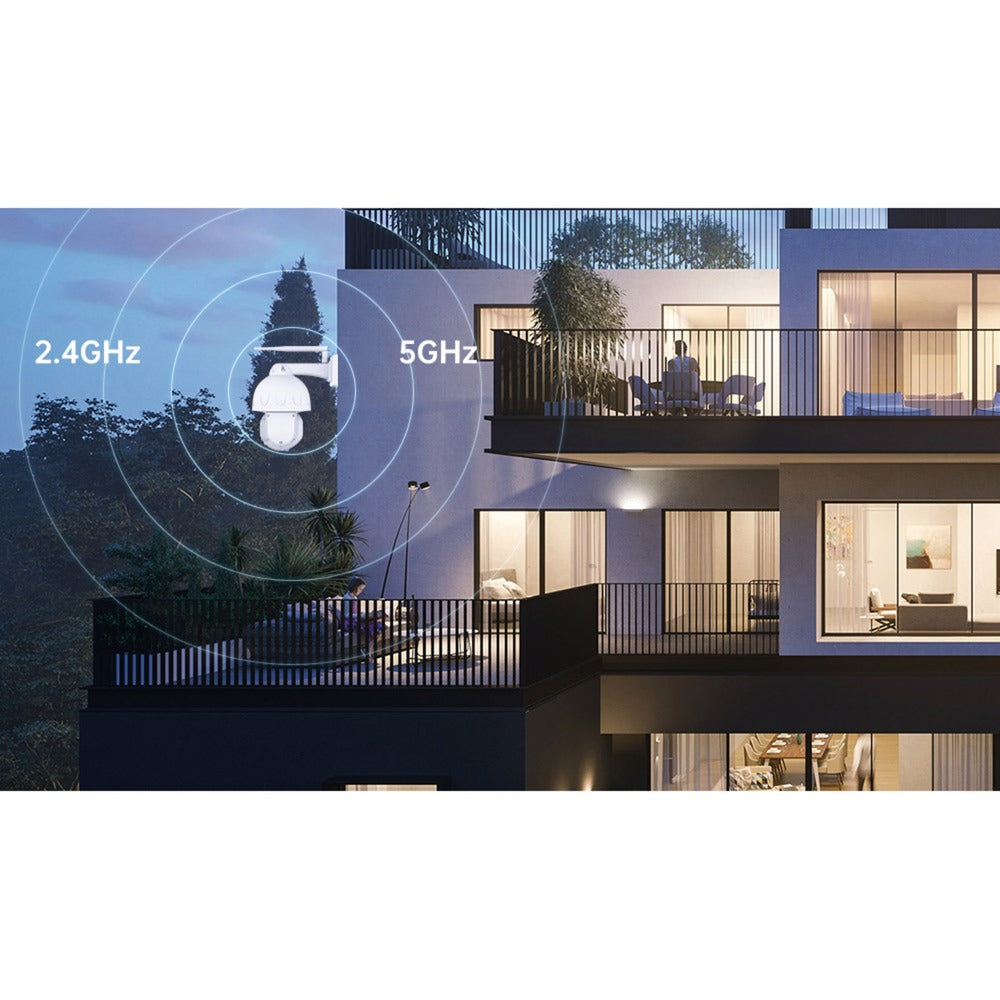 FOSCAM SD8P, 4K 8MP Dual-Band-WiFi PTZ externe Sicherheit