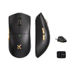 Mchose K7 ultraleichte kabellose Gaming-Maus (Schwarzgold, RGB, USB 2,4 GHz, 42.000 dpi)