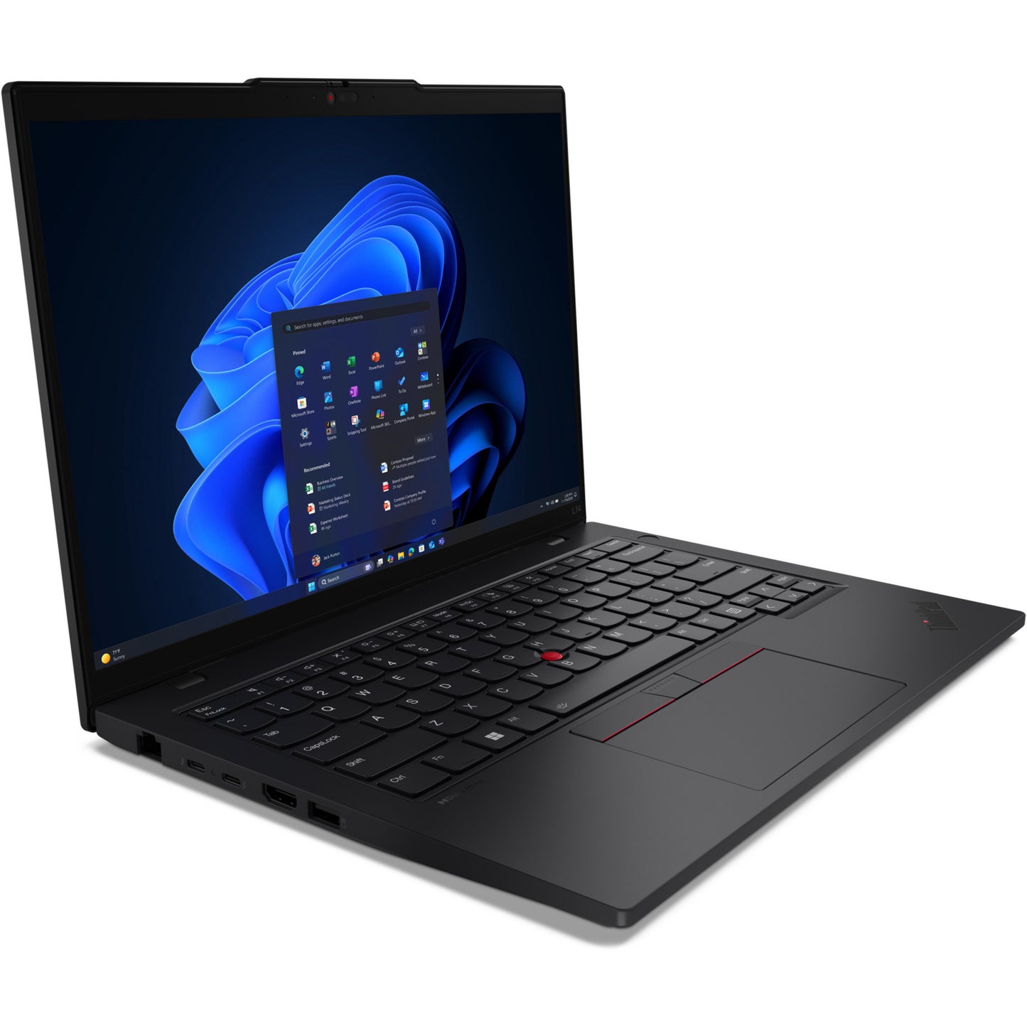Lenovo thinkpad l14 gen 6 (21s6002dmh) 14 Laptop (schwarz | Core Ultra 7 255u | Intel® Grafik | 16 GB | 512 GB SSD)
