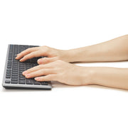 Kensington KB535 EQ wiederaufladbare Tastatur für mehrere Geräte (US-internationales Layout (QWERTY), Scherenschalter, 100 %, USB, 2,4 GHz, Bluetooth 5.4) - afbeelding 4