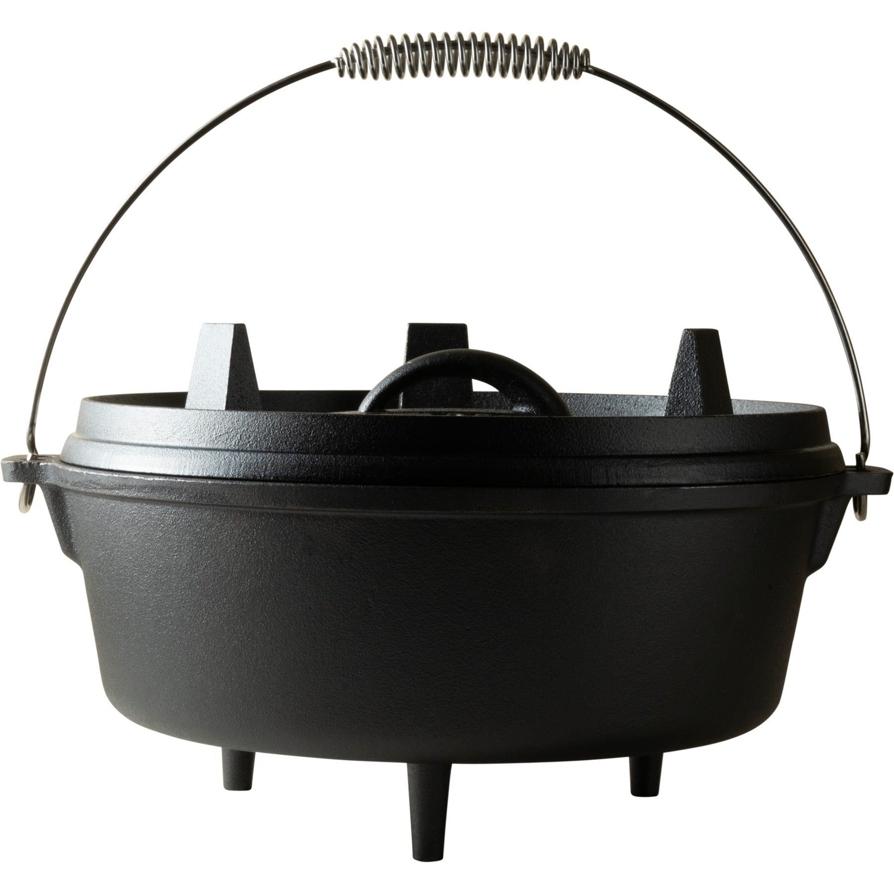 The Windmill Dutch Oven 4,5 qt Kochtopf (schwarz, ø 25,5 cm | 3,8 Liter)