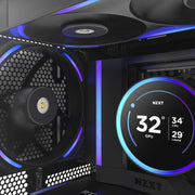 Nzxt f140x RGB-Gehäuselüfter (schwarz, 140 x 140 x 30 mm, PWM) - afbeelding 8