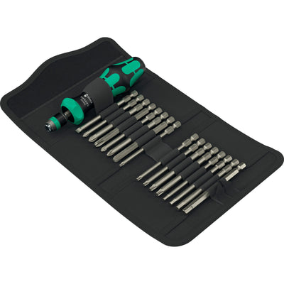 Wera kraftform kompakt 60 ra-r 1 mit 17-teiligem Bitsatz