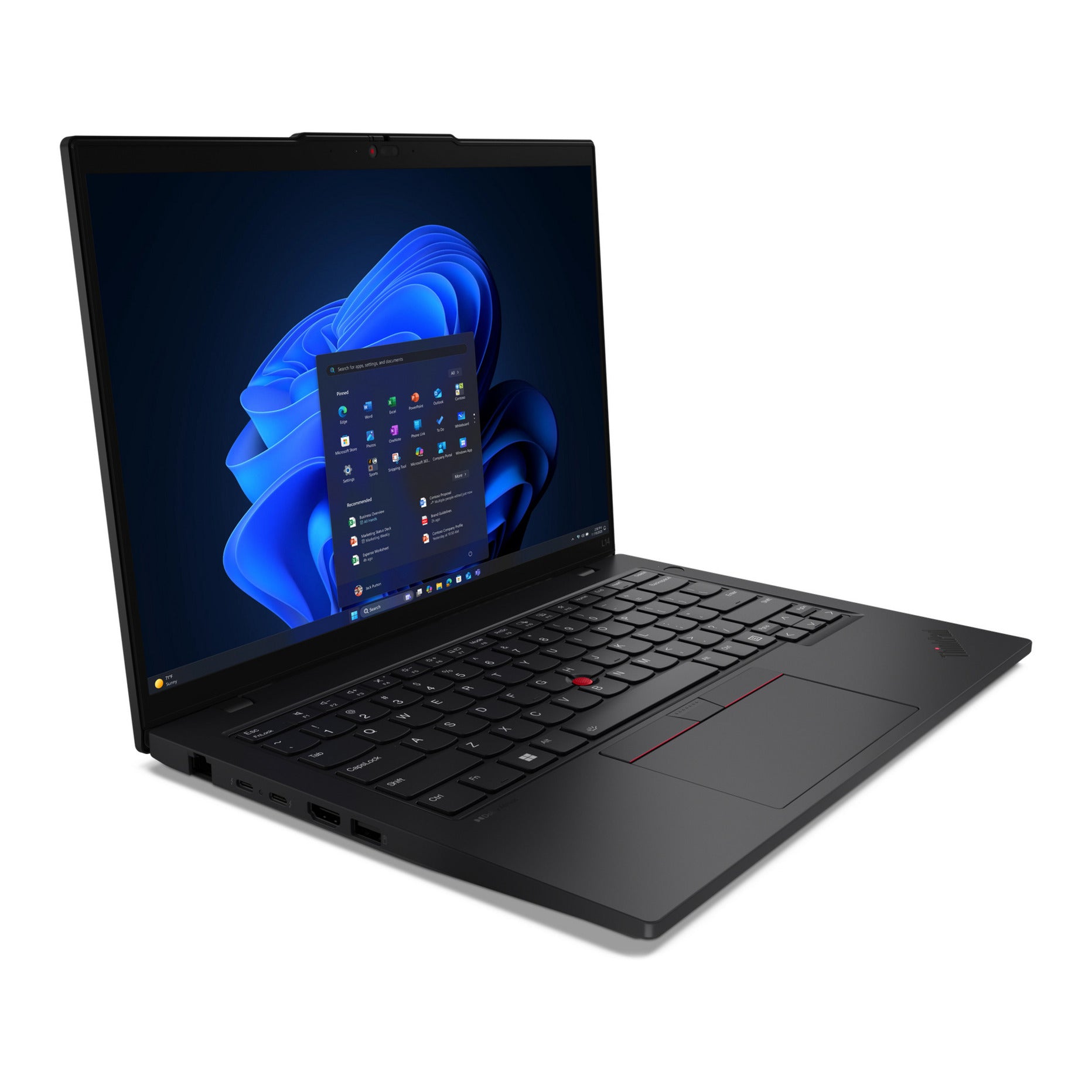 Lenovo Thinkpad L14 Gen 6 Intel (21s6006tmh) 14 Laptop (schwarz | Core Ultra 5 225u | Intel-Grafik | 16 GB | 512 GB SSD)