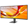 LG Ultrawide 34U640B-B 34 gebogener Monitor (Schwarz, HDMI, DisplayPort, USB, AMD FreeSync, 144 Hz)