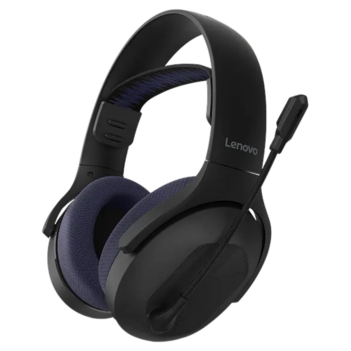 Lenovo Legion H410 Kabelloses Gaming-Headset Over-Ear-Gaming-Headset (Schwarz Lila, Bluetooth, 2,4 GHz, Playstation 4, Playstation 5, Nintendo Switch, PC)