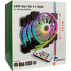 Inter-Tech Argus RGB Fan Set RS-14