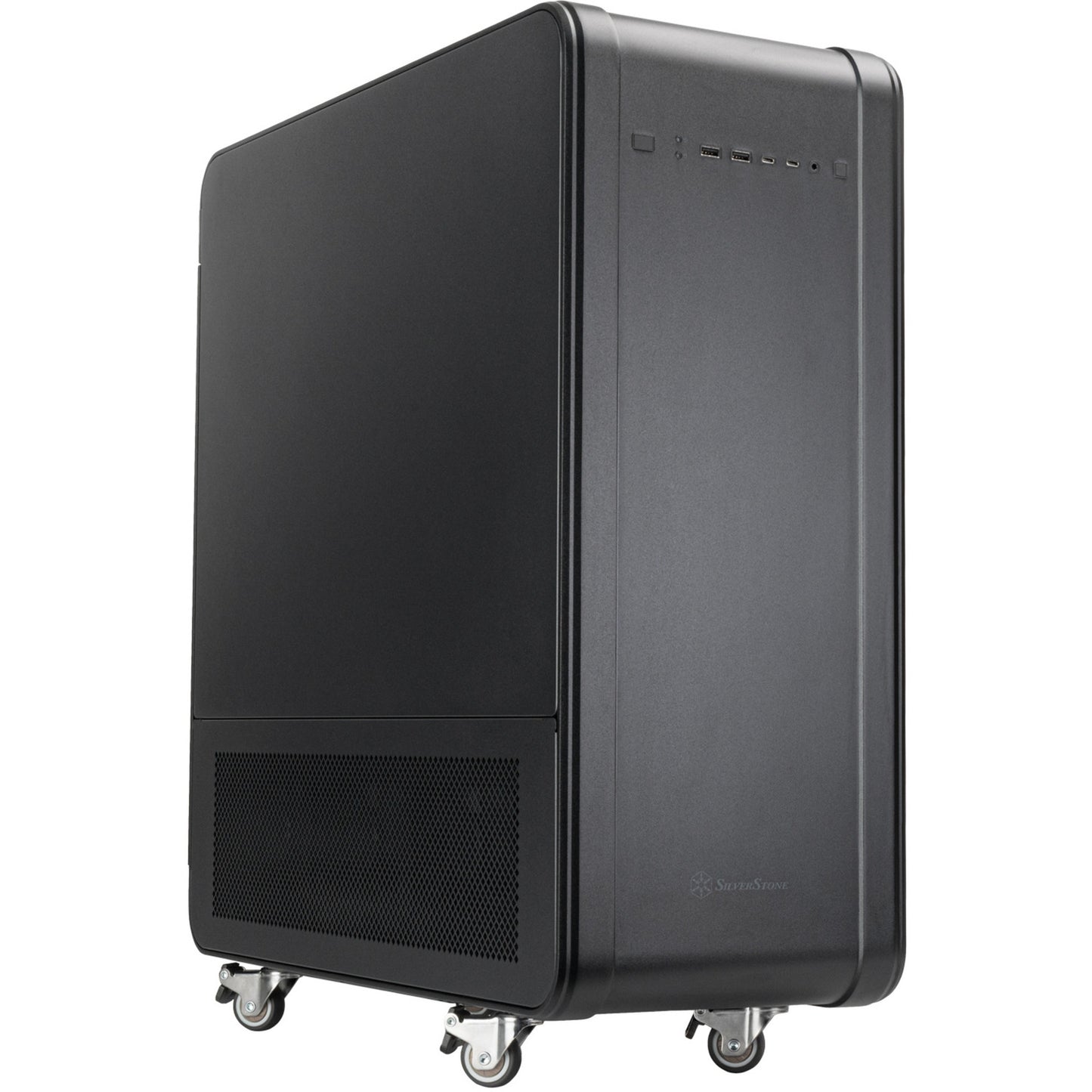 Silverstone alta t1 Big-Tower-Gehäuse (schwarz | 2x USB-A | 2x USB-C)