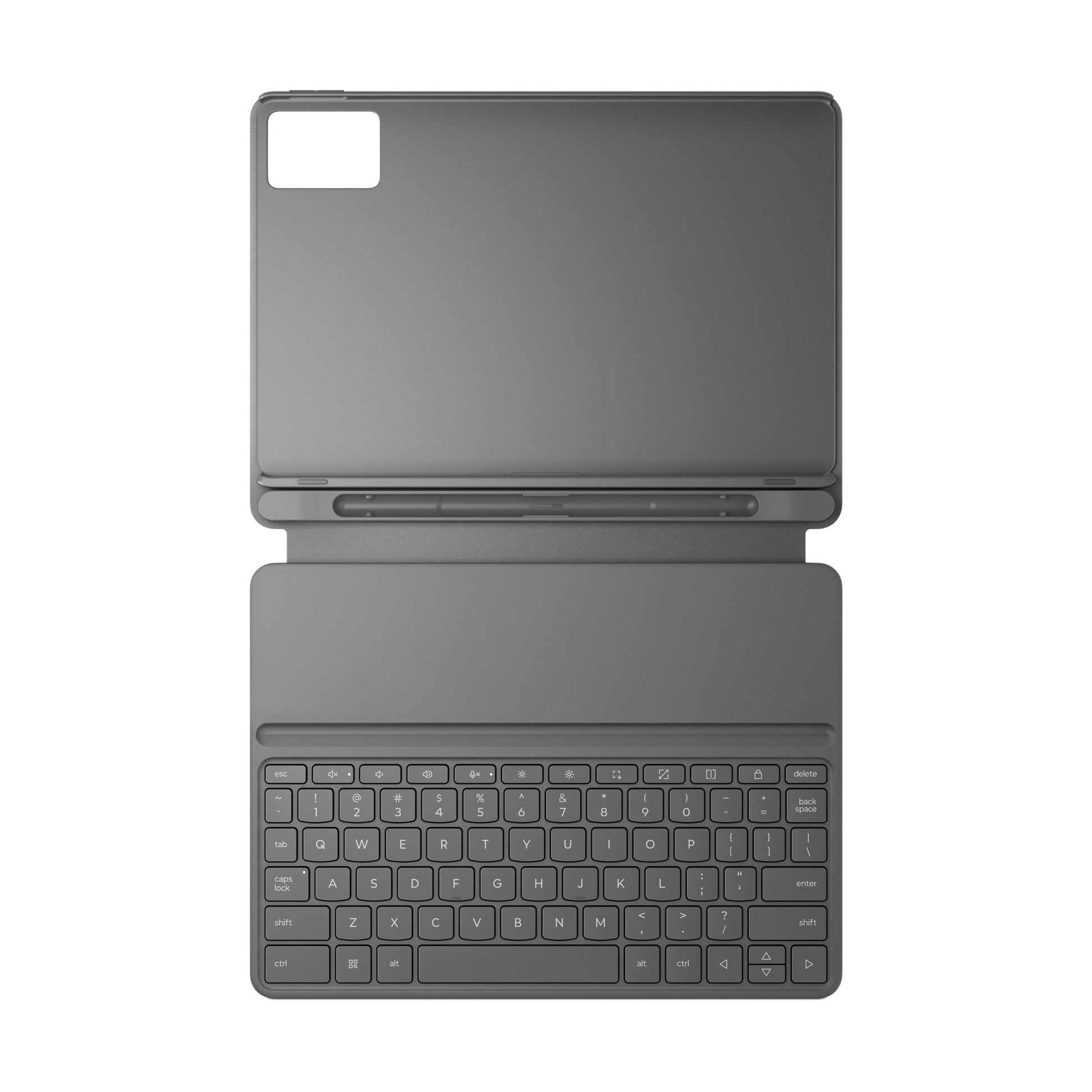 Lenovo Folio-Tastatur für Ideatab (grau, britisches Layout (QWERTZ), Pogo-Pin)