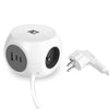 ACT Connectivity Socket Kubus mit 3 Sockets, 30W D.