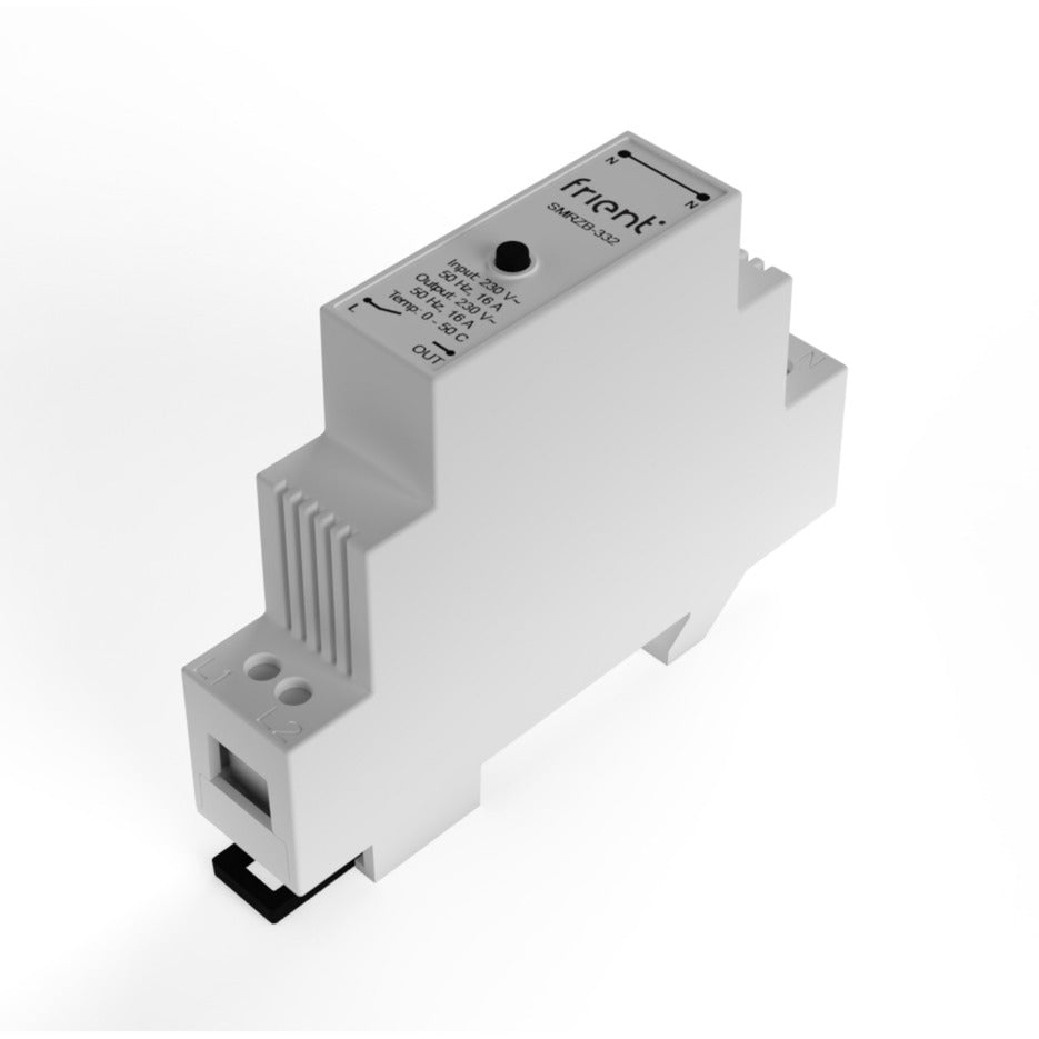Frient Smart Din Relay Relais (hellgrau, ZigBee)
