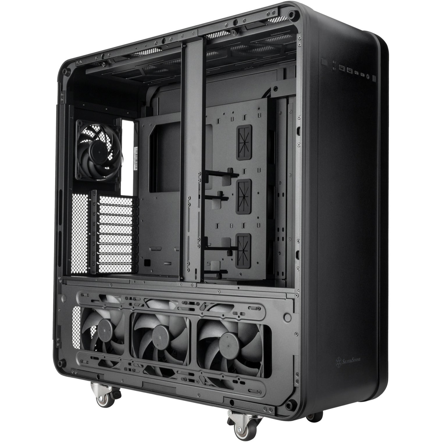 Silverstone alta t1 Big-Tower-Gehäuse (schwarz | 2x USB-A | 2x USB-C)