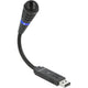 Delock USB Swan Neck -Mikrofon mit Stummschaltknopf