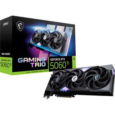 MSI GeForce RTX 5060 Ti 8G Gaming Trio OC Grafikkarte (3x Display Port, 1x HDMI)