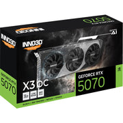 Inno3d N50703-12D7X-195064L GeForce RTX 5070 x3 OC, 12 GB, GDDR7, 192-Bit, 28 Gbit / s, 672 GB S., 650W - afbeelding 3
