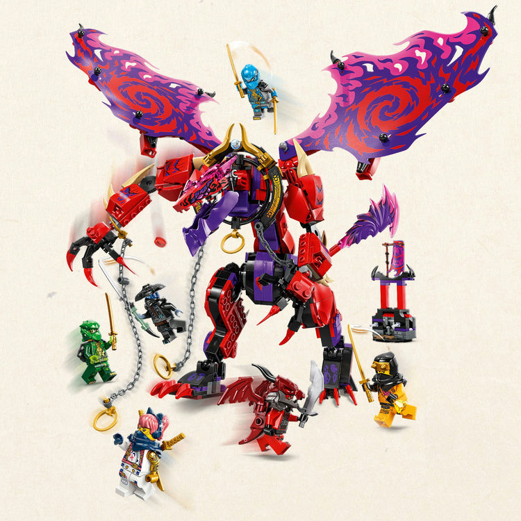 LEGO 71832 Ninjago Lightntand Dragon aus dem Chaos