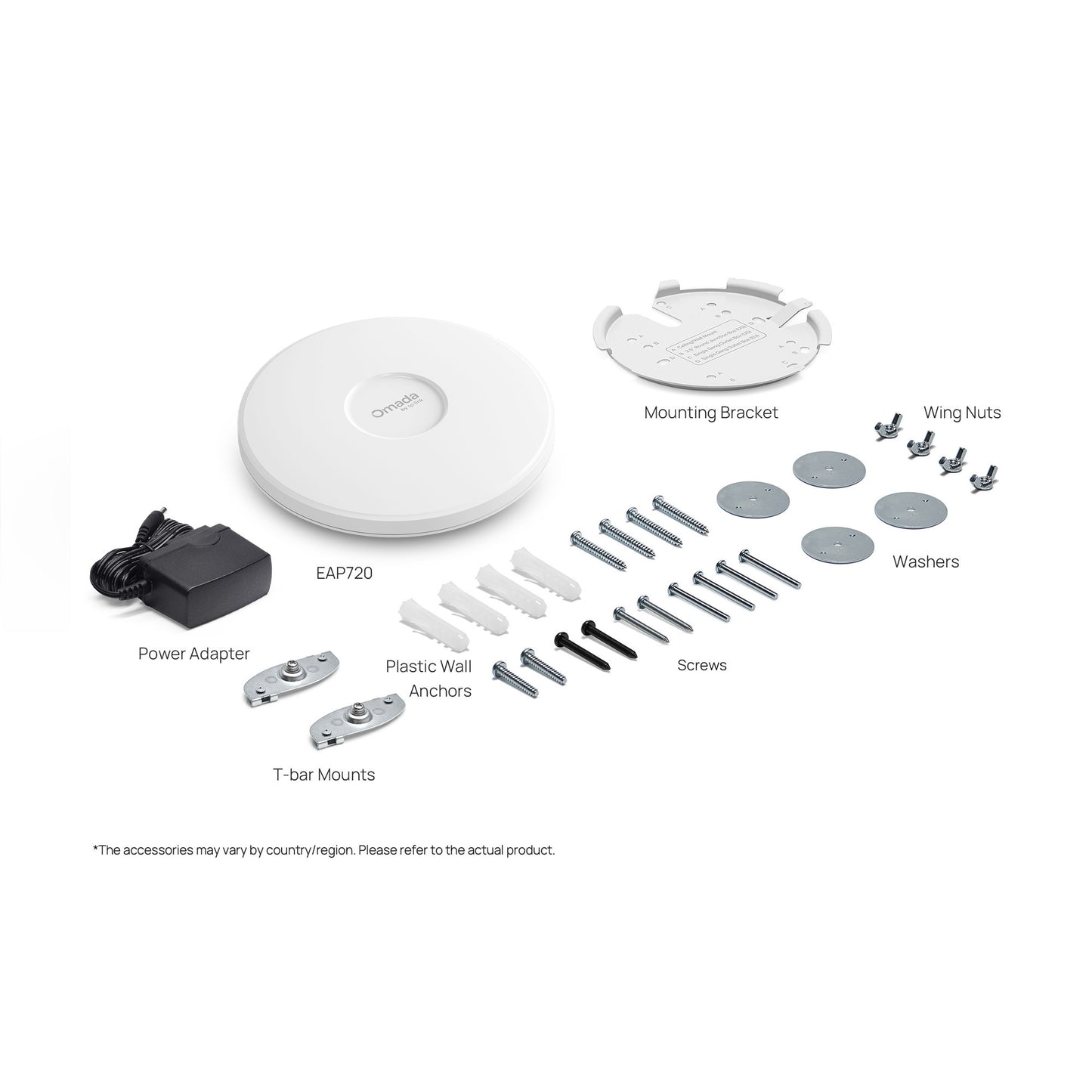 Tp-Link Omada EAP720 Be3600 Wi-Fi 7 Access Point (weiß)
