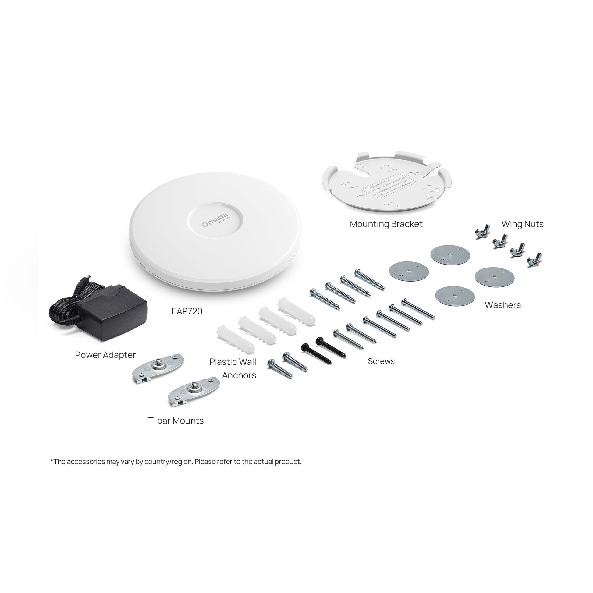 Tp-Link Omada EAP720 Be3600 Wi-Fi 7 Access Point (weiß)