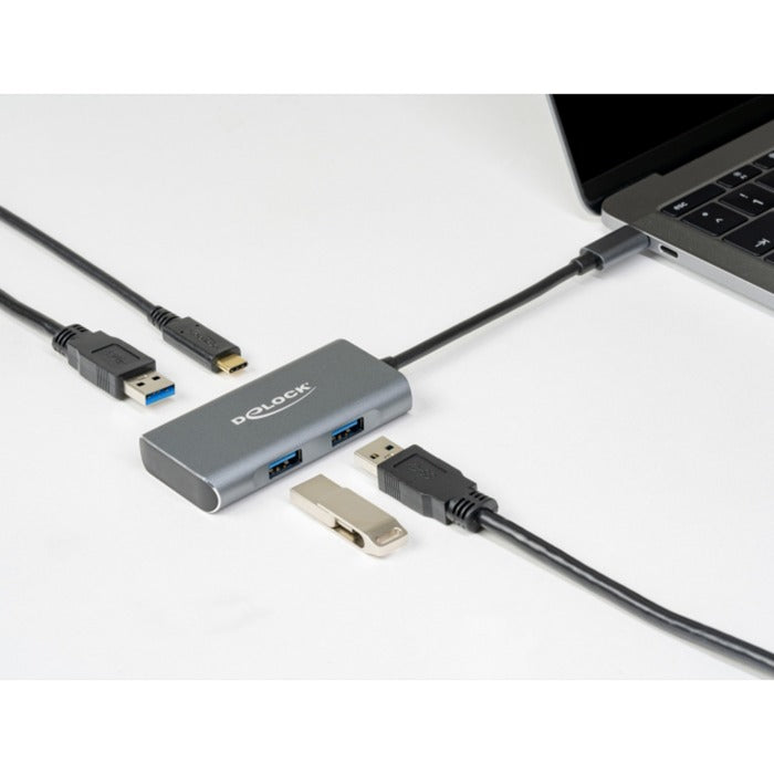 Delock External USB 3.2 Gen 2 USB Typ-C-Hub