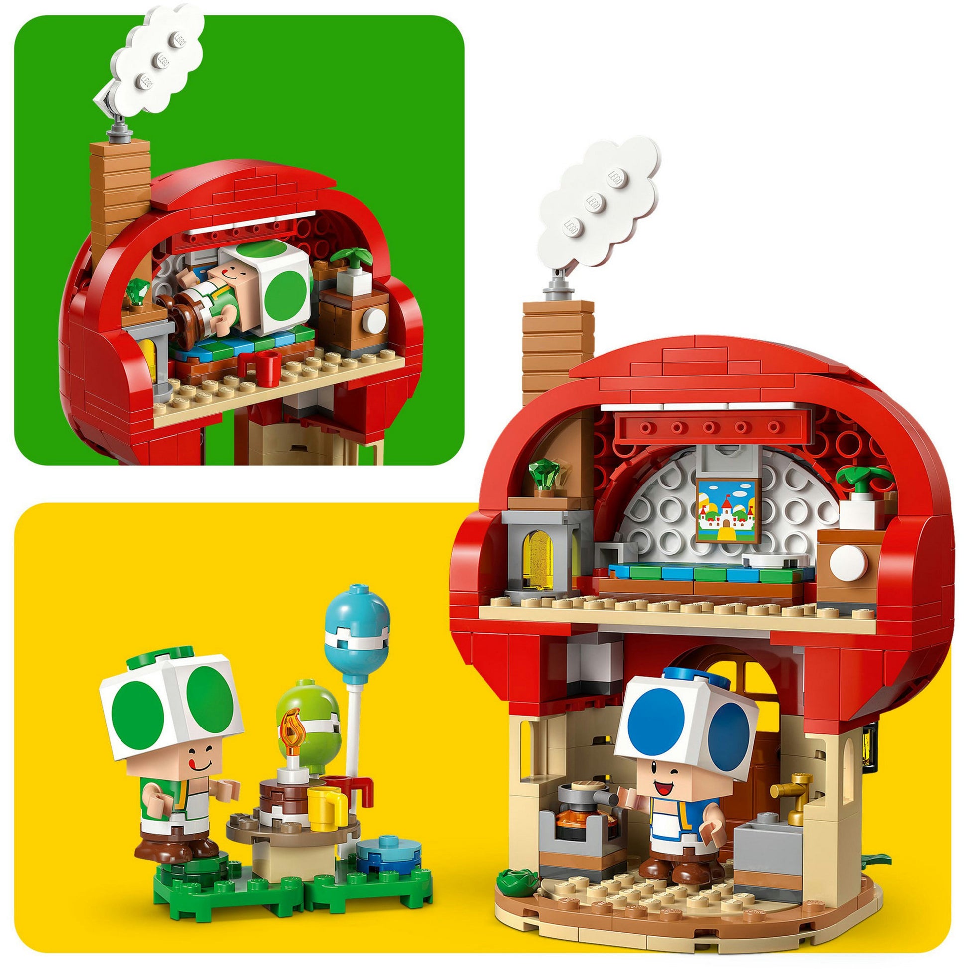 LEGO Super Mario 72041 Toads House Party