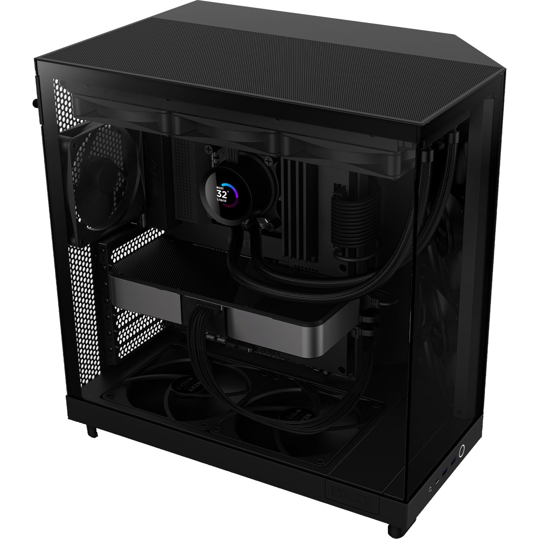 NZXT H6 Durchfluss