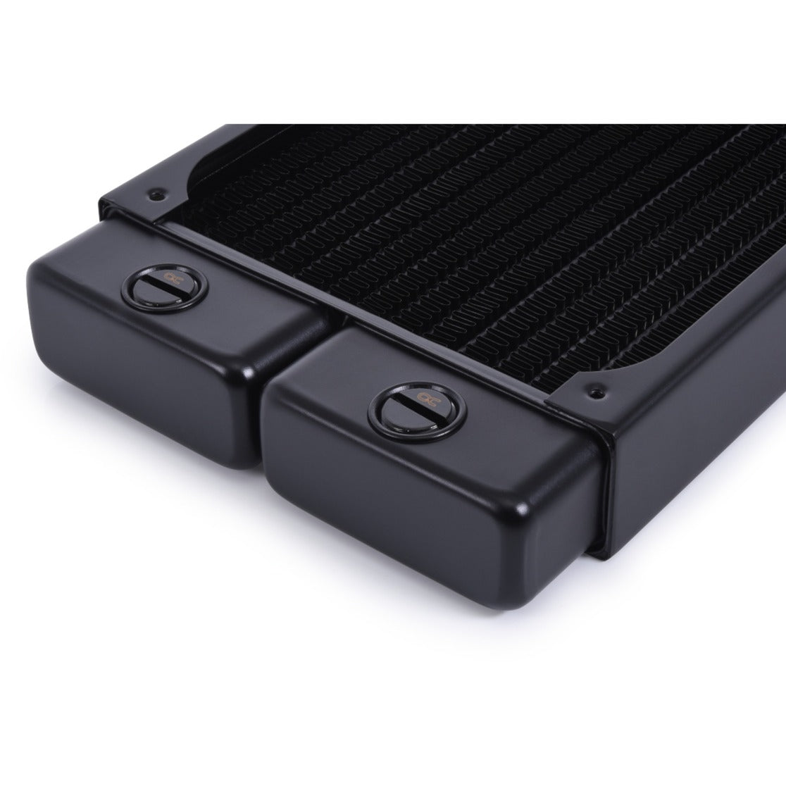 Alphacool nexxxos hpe-30 Vollkupfer 360-mm-Kühler (schwarz)