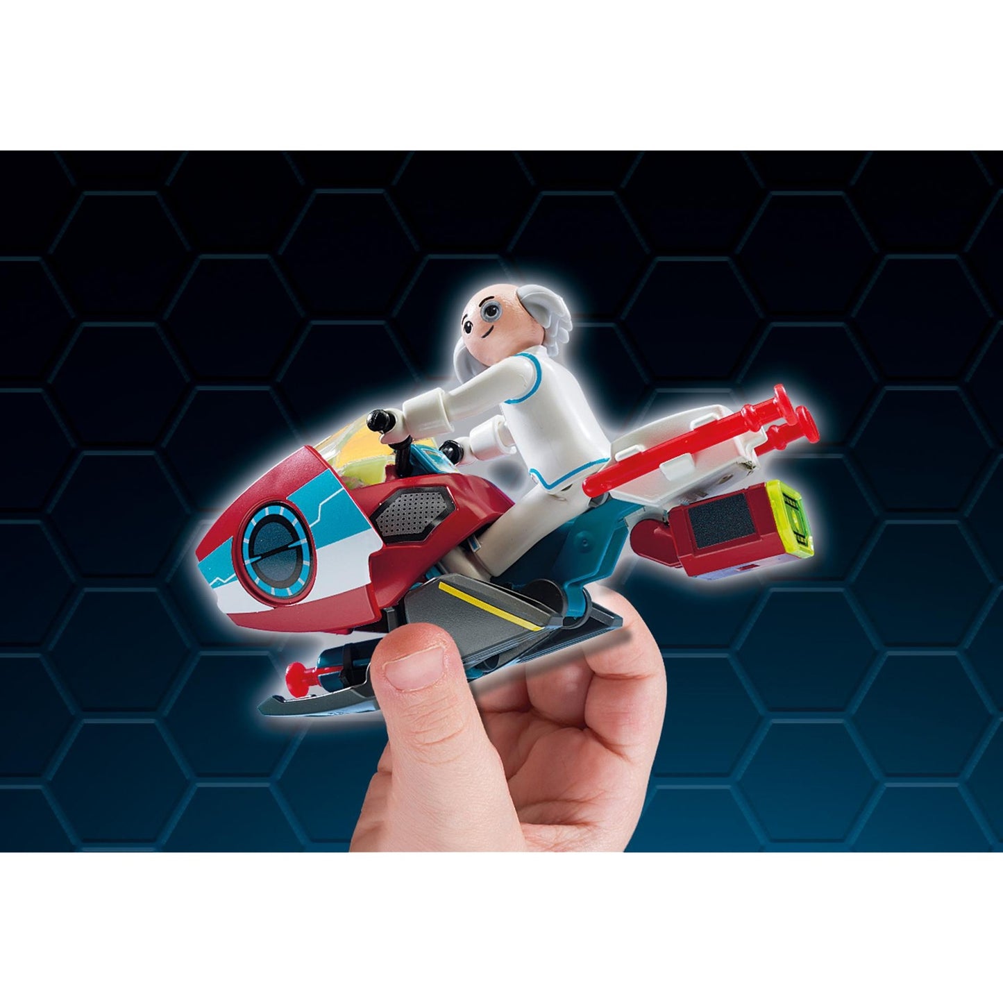 Playmobil Super 4 SkyJet mit Dr. X Roboter