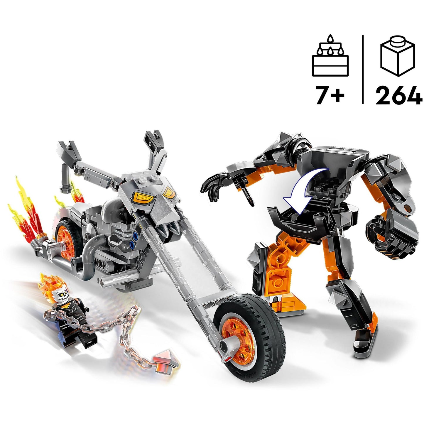 Lego Lego 76245 Ghost Rider Mech Motor