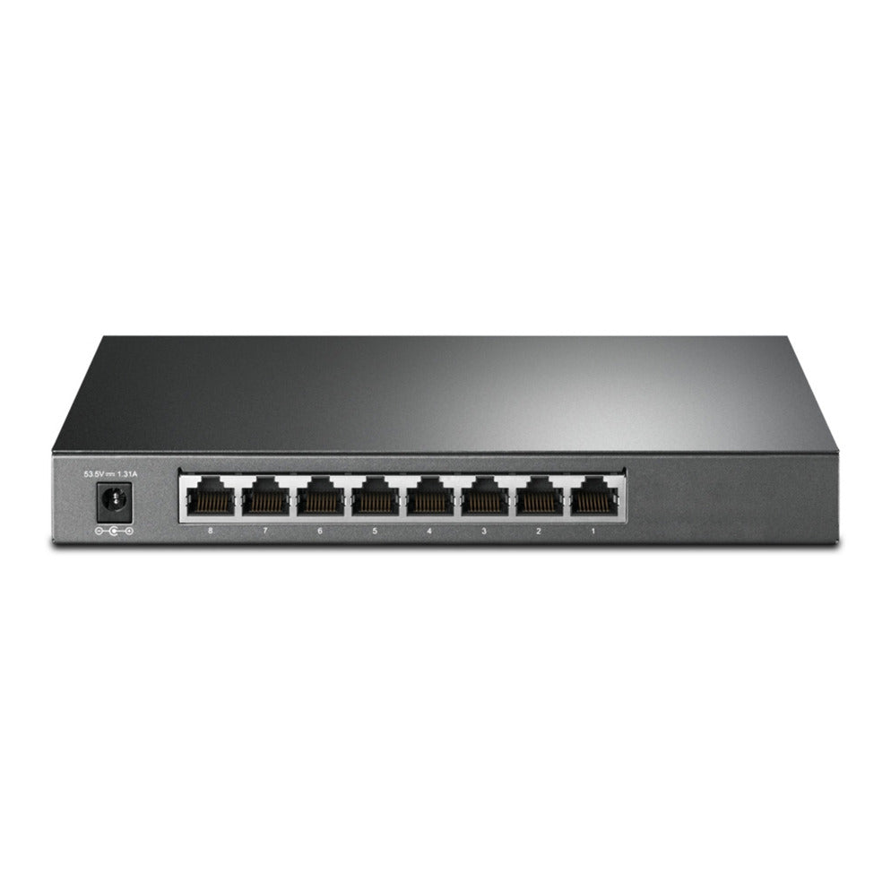 Tp-Link Omada SG2008P 8-Port Gigabit Jetstream Smart Switch (Schwarz, 4x PoE+)