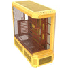 Thermaltake View 600 tg butter caramel Big-Tower-Gehäuse (gelb | 2x USB-A | 1x USB-C | gehärtetes Glas)