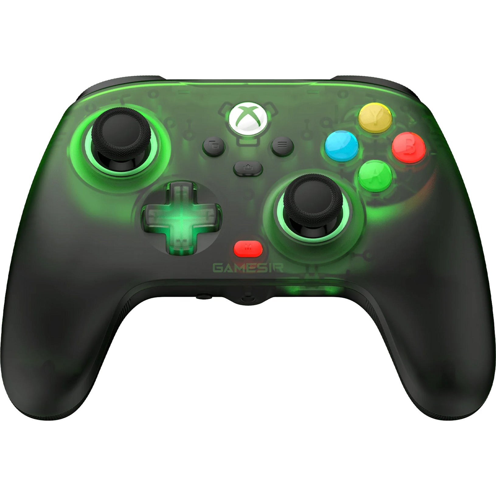 Gamesir G7 Pro Wireless-Controller – Retro-Grün (dunkelgrün transparent, Xbox Series X|s, Xbox One, Android, PC, 2,4 GHz Bluetooth USB)