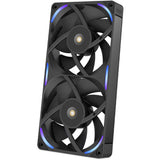 Nzxt f240x RGB-Gehäuselüfter (schwarz, 2 Stück, 240 x 120 x 30 mm, PWM) - afbeelding 6